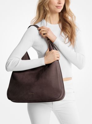 Grand sac à épaule bohème Nolita en cuir Nubuck