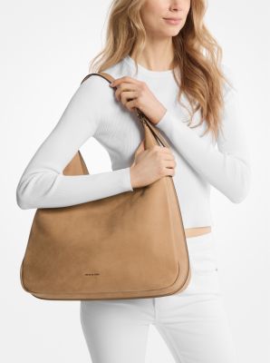 Grand sac à épaule bohème Nolita en cuir Nubuck