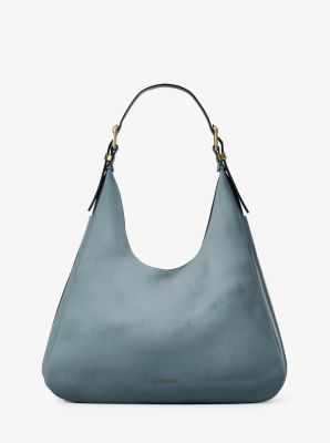 Nolita Large Nubuck Hobo Shoulder Bag