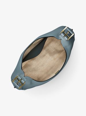 Nolita Large Nubuck Hobo Shoulder Bag