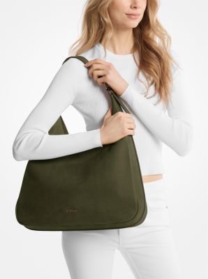 Grand sac porté épaule bohème Nolita en nubuck