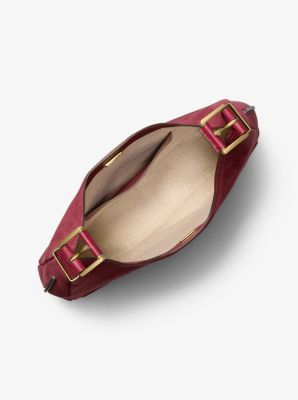 Bolso hobo de hombro Nolita grande de nobuck