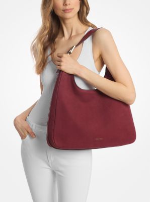 Bolso hobo de hombro Nolita grande de nobuck