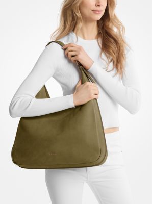 Nolita Large Nubuck Hobo Shoulder Bag image number 2