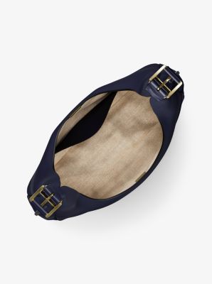 Nolita Large Nubuck Hobo Shoulder Bag