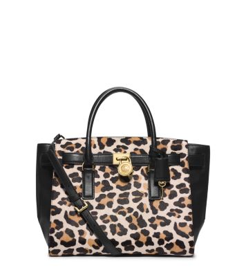 michael kors leopard bag