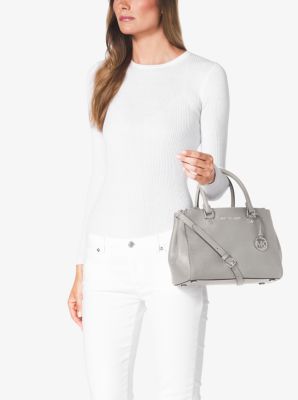 Michael Kors Sutton Large, Colour Block, Saffiano Leather Satchel