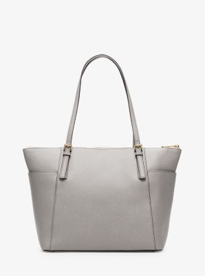 Jet Set Large Saffiano Leather Top-Zip Tote Bag image number 3