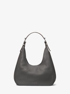 Nolita Small Pebbled Leather Hobo Shoulder Bag