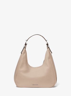 Nolita Small Pebbled Leather Hobo Shoulder Bag