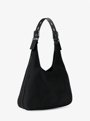 Nolita Large Nubuck Hobo Shoulder Bag image number 4