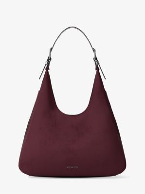 Hobo Bag Nolita Large aus Nubukleder in OCHSENBLUT | Michael Kors