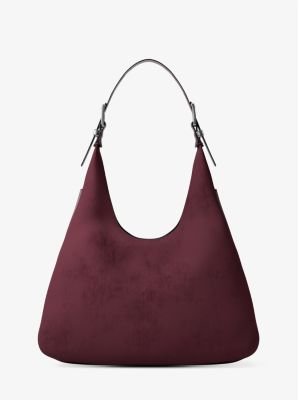 Hobo Bag Nolita Large aus Nubukleder in OCHSENBLUT | Michael Kors