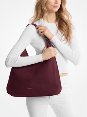 Hobo Bag Nolita Large aus Nubukleder in OCHSENBLUT | Michael Kors