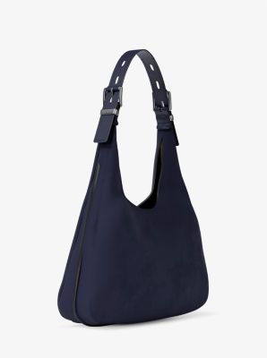 Nolita Large Nubuck Hobo Shoulder Bag