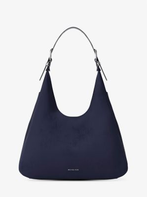 MK Hobo Bag Nolita Large Aus Nubukleder - Blau