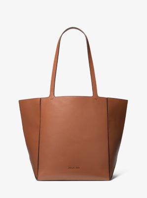 Michael Kors Brown Leather Tote 2024 Bag