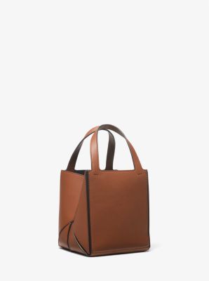 Jordi Small Leather Tote Bag image number 2