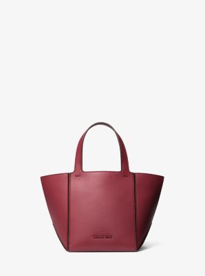 Jordi Small Leather Tote Bag