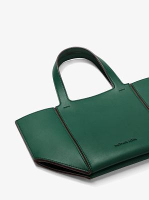 Jordi Small Leather Tote Bag image number 4