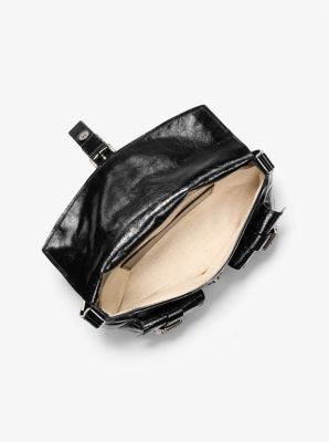 Darrington Large Crackled Leather Shoulder Bag image number 2