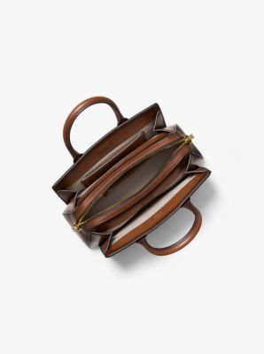 Henkeltasche Laila Small aus poliertem Leder image number 1