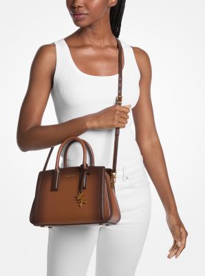 Henkeltasche Laila Small aus poliertem Leder image number 2