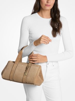Henkeltasche Romee Small aus Wildleder image number 2