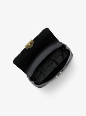 Tribeca Medium Quilted Leather Satchel