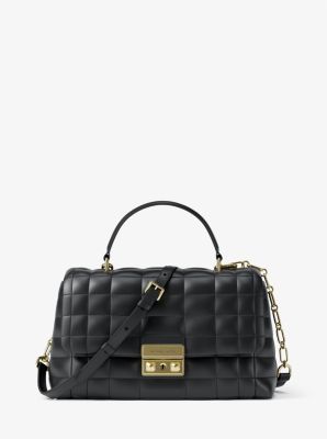 Michael Kors Chain Strap Quilted Shoulder Bag Collection In Black
