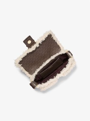 Colby Medium Faux Shearling Shoulder Bag
