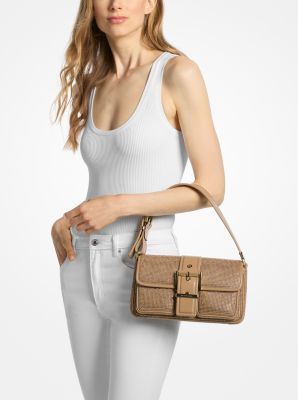 Colby Medium Embellished Suede Shoulder Bag