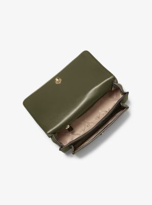 Schultertasche Claire Large aus Wildleder