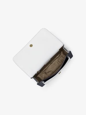 Schultertasche Claire Large aus Leder in Blockfarben image number 1