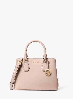 Michael Kors Camille Small Satchel In Pink