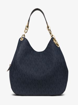 Michael kors fulton large shoulder tote hot sale black