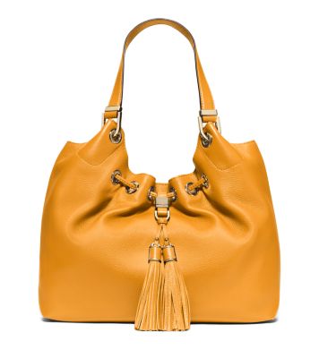 Camden Large Leather Drawstring Tote by Michael Kors