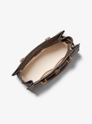 Henkeltasche Hamilton Moderne Large mit Signature-Logomuster image number 1