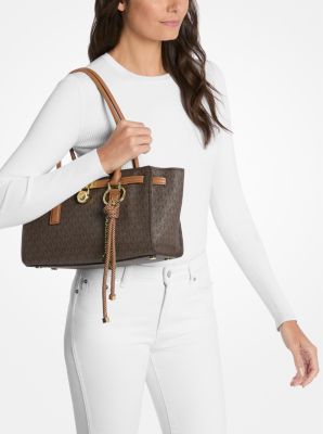 Hamilton Moderne Small Signature Logo Satchel