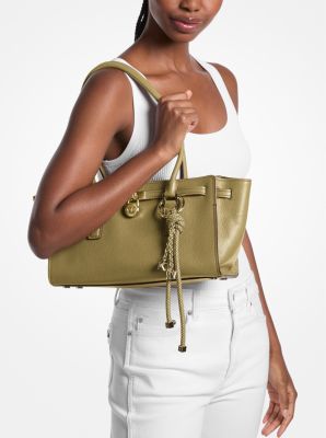 Hamilton Moderne Small Leather Satchel image number 3