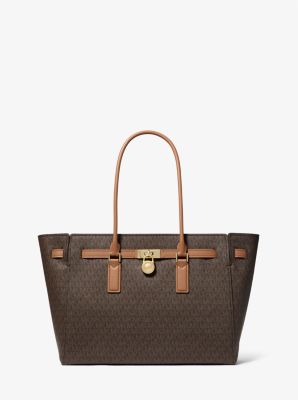 Hamilton Moderne Large Signature Logo Tote Bag image number 0