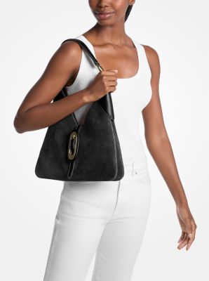 Cornelia Medium Suede Hobo Shoulder Bag image number 2
