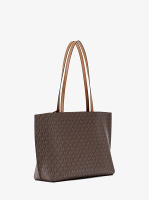 Evelyn Large Signature Logo Tote Bag