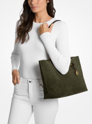 Shopper Quinn Large aus Wildleder image number 2