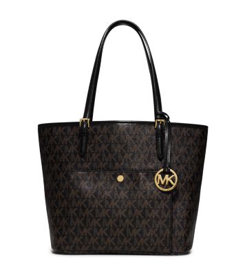 michael kors jet set large logo tote