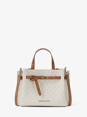 Borsa a mano Emilia piccola con logo image number 0