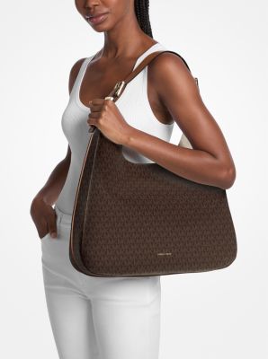 Nolita Large Signature Logo Shoulder Bag