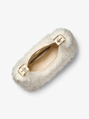 Nolita Large Faux Shearling Shoulder Bag image number 1