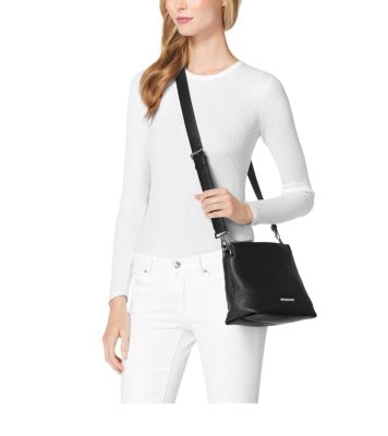 Jane Medium Leather Messenger