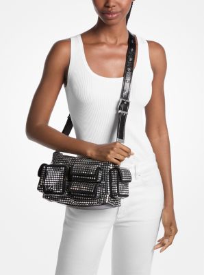 Dakota Medium Studded Suede Shoulder Bag image number 2